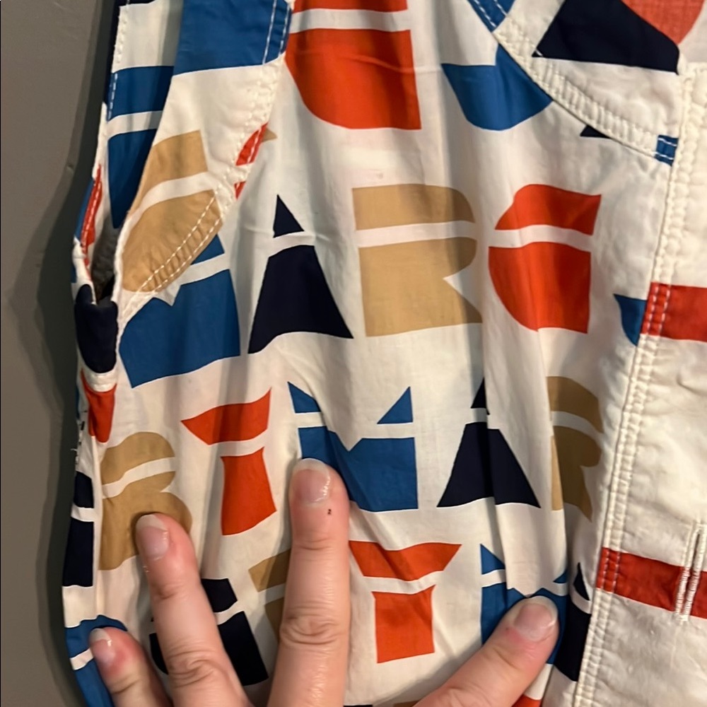 Marc Jacobs Blue Red Sleeveless Sundress - Picture 4 of 8